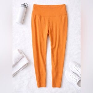 NIKE 7/8 Length High Rise Gentle Support  Dri-Fit Leggings, Orange, M, NWT